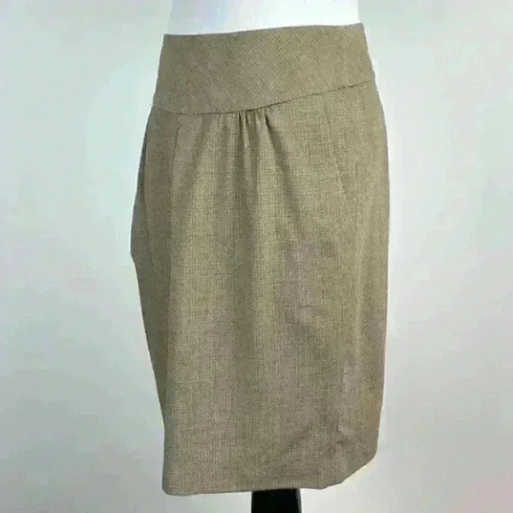 Ann Taylor loft skirt sz 10 30% Virgin wool pencil - Picture 4 of 7